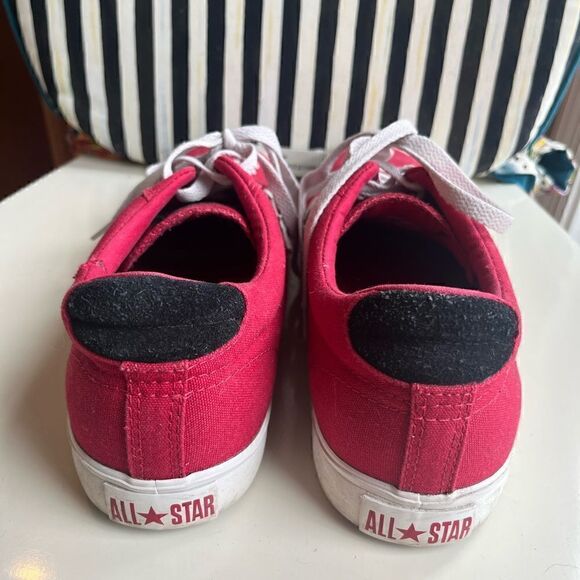 Converse Men’s All-Stars Red Canvas - Picture 8 of 8